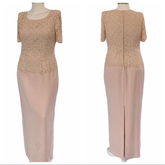 Mon Cheri Dresses & Skirts - Montage Mon Cheri Mother of the Bride Grandmother Dress Mature Short Sle…